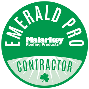 Emerald PRO Contractor Badge Malarkey